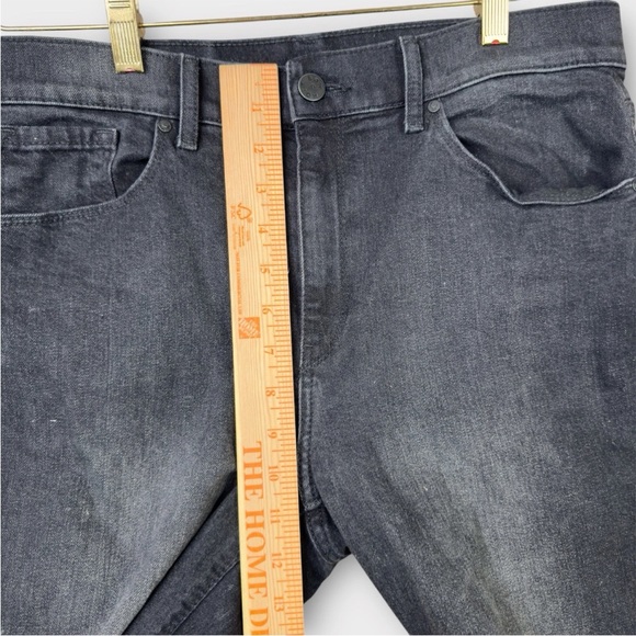 Mott And Bow Mom Jeans Women's 30x28 Dark Wash Stretch High Rise Tapered Faded - Picture 6 of 12